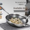 Yuzhuxun Double-Sided Honeycomb 316 Stainless Steel Wok