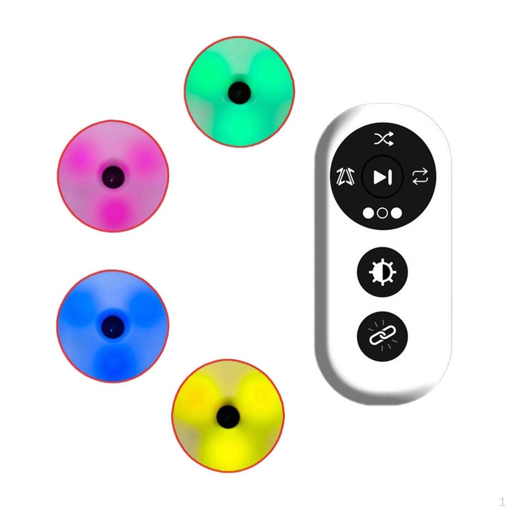 4x Reaction Training Lights Speed Response Equipment LED Sports Agility Set for