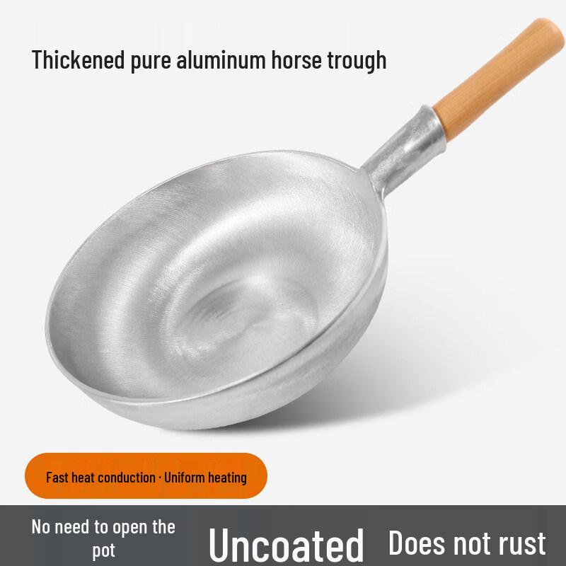 Commercial Round Bottom Aluminum Pot