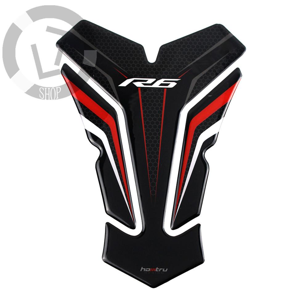 

Наклейка на мотоцикл для Yamaha YZF-R6 R6 2002-3D смоланая накладка на топливный бак B