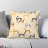Galgo Espaol Desert Colors Square Pillowcase Polyester Linen Velvet Printed Zip Decor Room Cushion Case