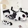 Cute Panda Travel Umbrella Windproof Compact Folding Automatic Open/Close Sun Rain Collapsible Auto Portable Umbrella for Kids