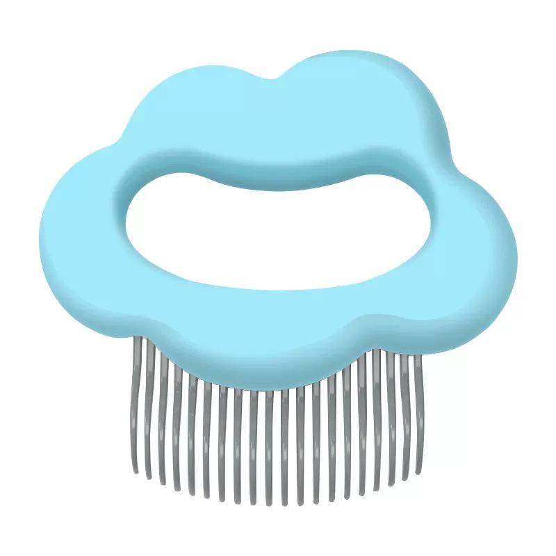 

Расческа-ракушка для удаления плавающих волос — идеально подходит для длинношерстных и короткошерстных кошек и собак Paper Card Packaging