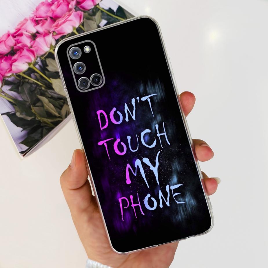 For Oppo A52 A72 A92 Case Cute Fashion Painted Cover Clear Silicone Phone Cases For Oppo A72 A 52 92 OppoA52 OppoA72 Soft Fundas