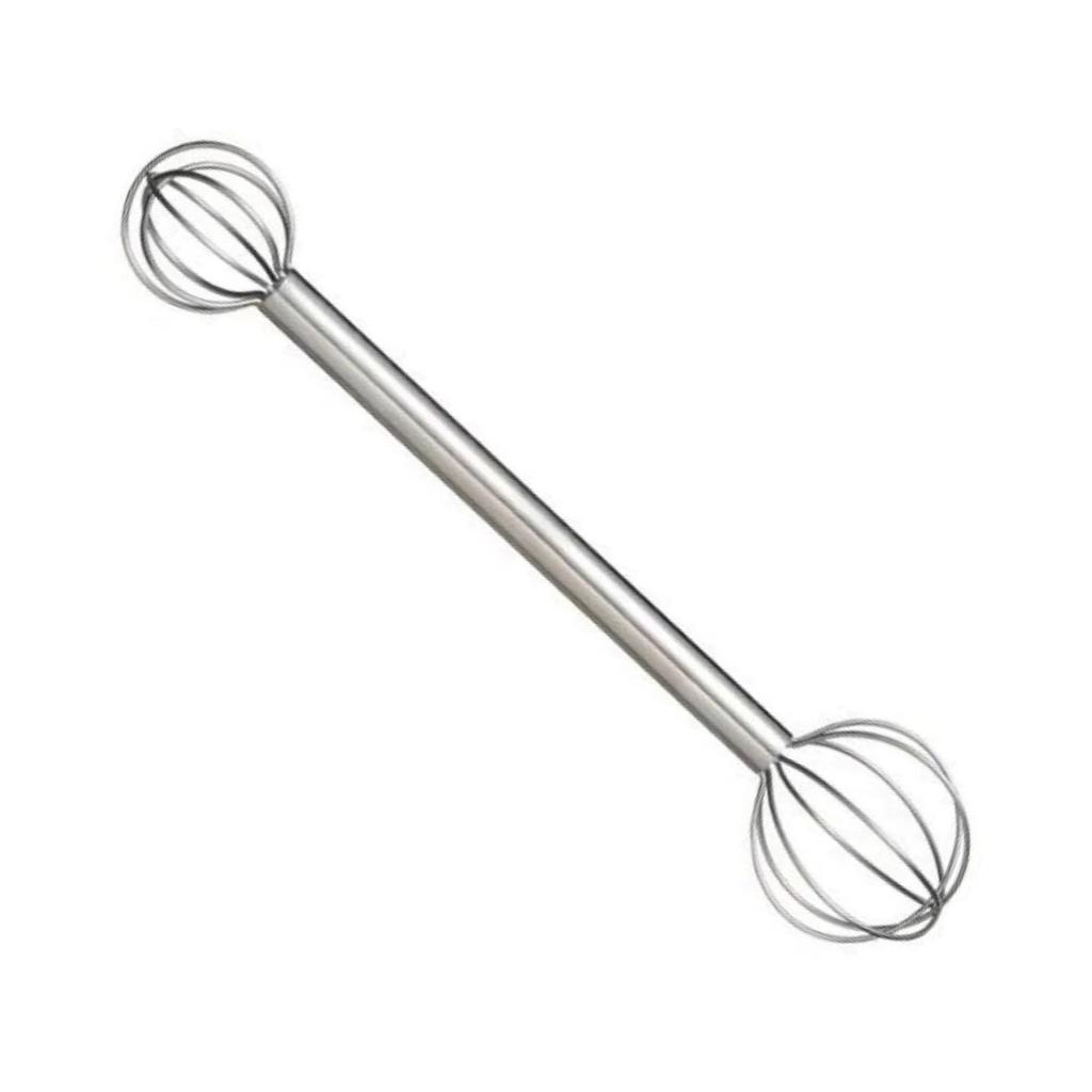 Dual Head Miso Soup Measure Tool Stainless Steel Kitchen Scoop Dual Head Miso stirring Tool For Accurate Portion Control