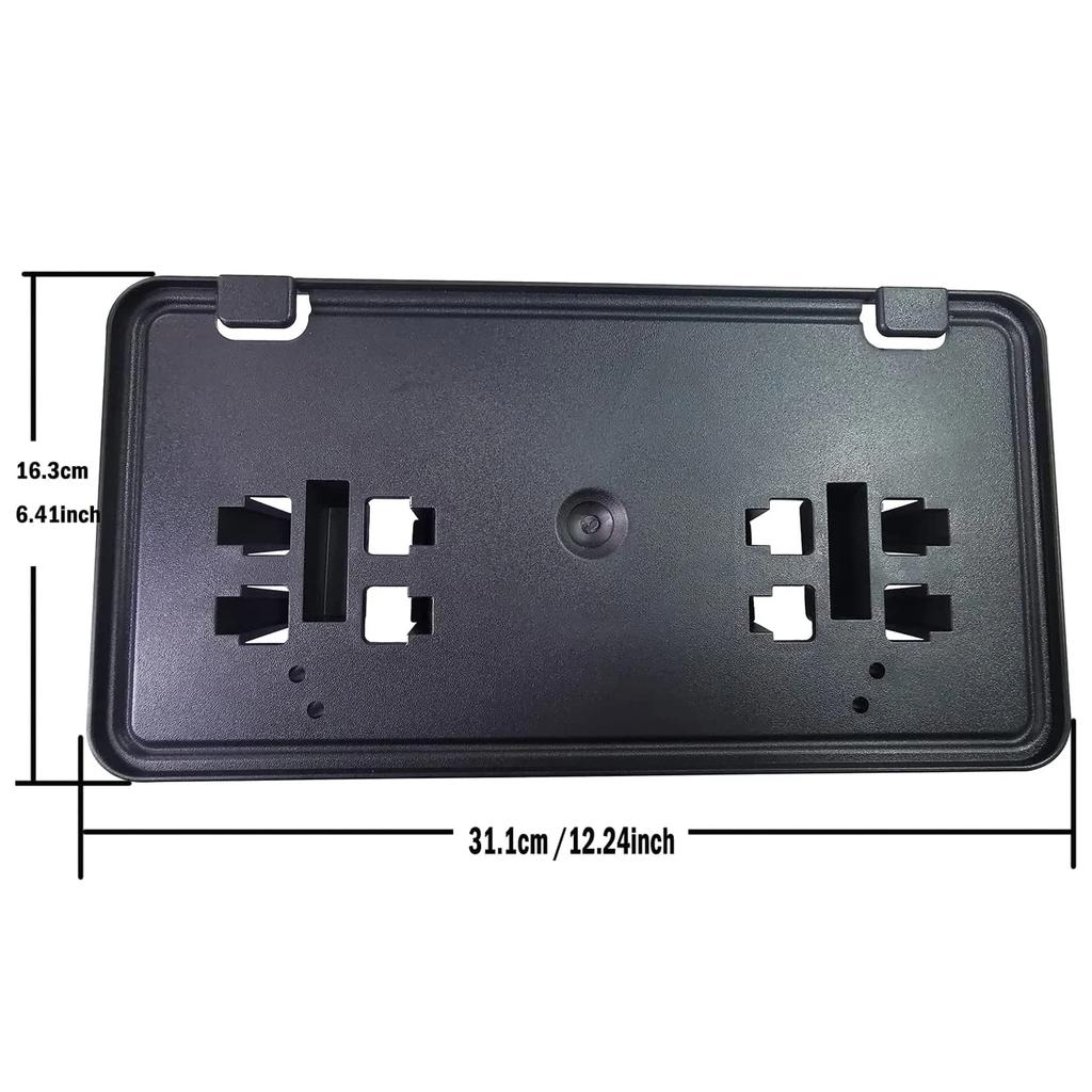 Protezione paraurti anteriore, supporto per targa, staffa per Ford F150 2018-2020 JL3Z17A385BA JL3Z17E810AB Ricambio