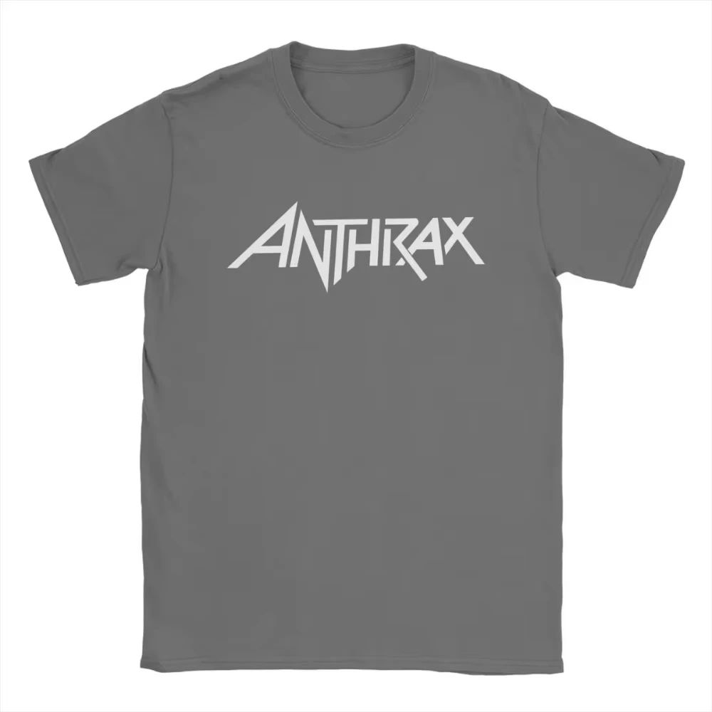 Anthrax Thrash Heavy Metal Hard American Rock Musik Band Schädel Coole T-Shirts Herren Damen T-Shirt Hip Hop Street Harajuku Weiblich Männlich Kleidung