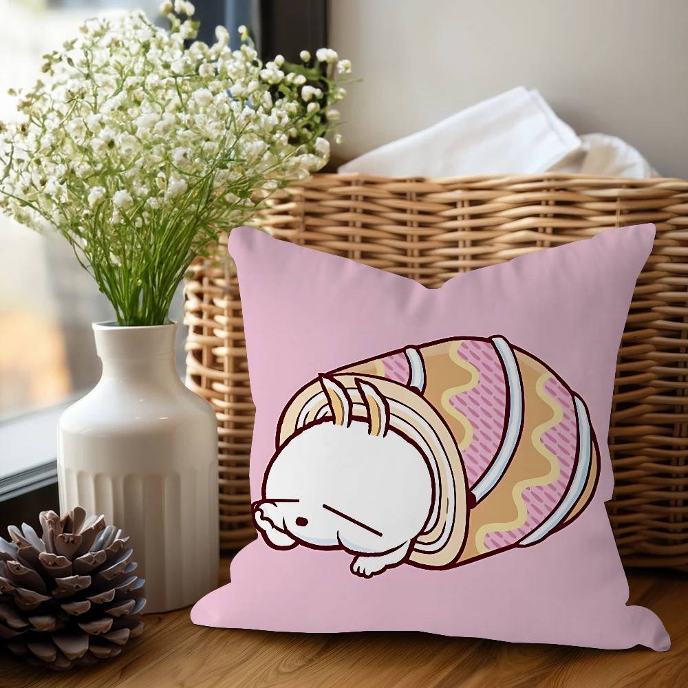 MashiMaroS Anime Cushion Cover Pillowcase Upholstery Sofa Throw Pillow Home Decor Pillowcas