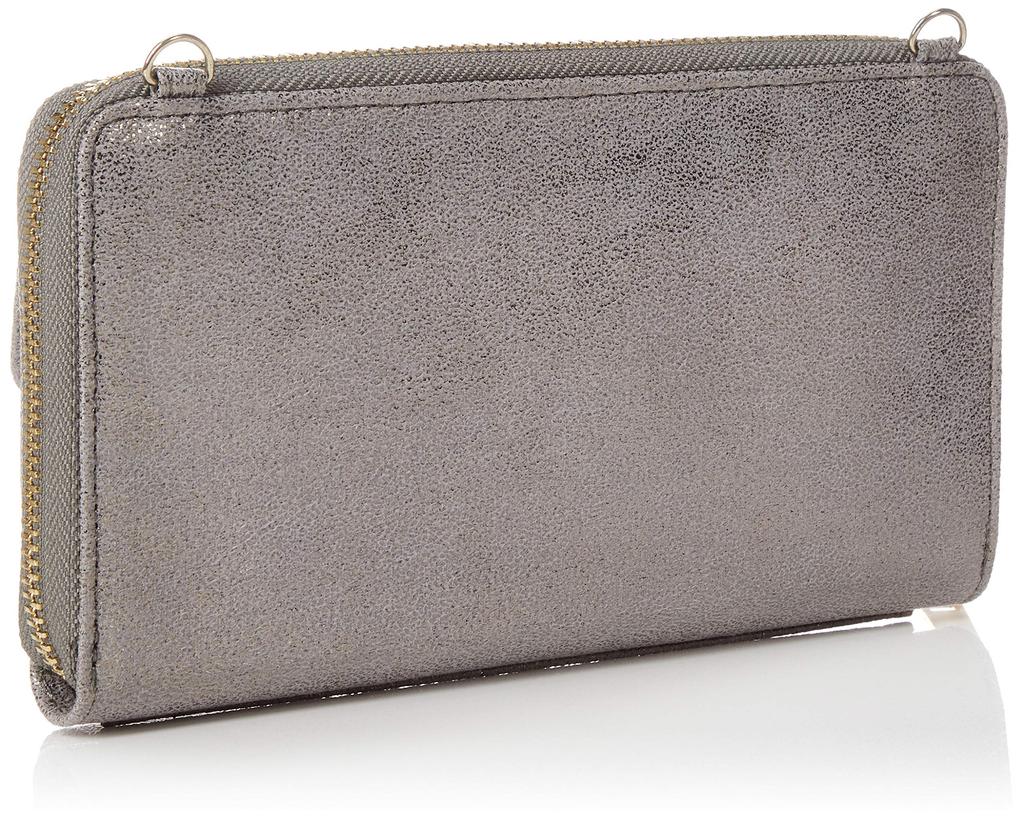 Via del Tritone Wallet Pochette 550026 Gray
