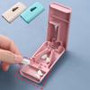 1pc Mini Plastic Medicine Pill Holder Useful Portable Tablet Cutter Splitter Pill Case Storage Box Pill Tablet Cutter Divider