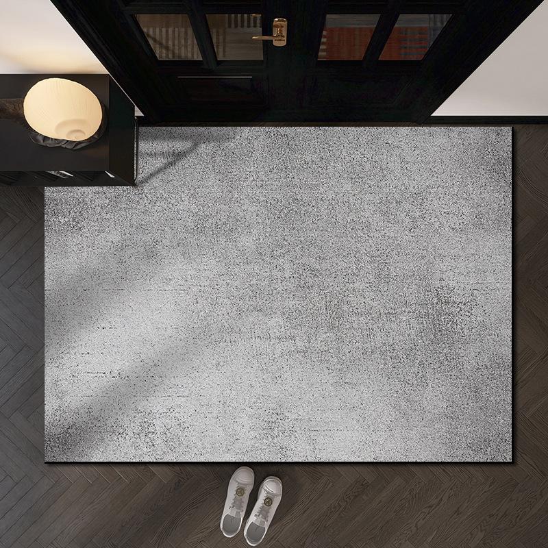 Simple Graphite Dirty and Wear-resistant Door Mat Entry Door Thickened Silk Floor Mat Can Be Cut Into The Door Home Floor Mat