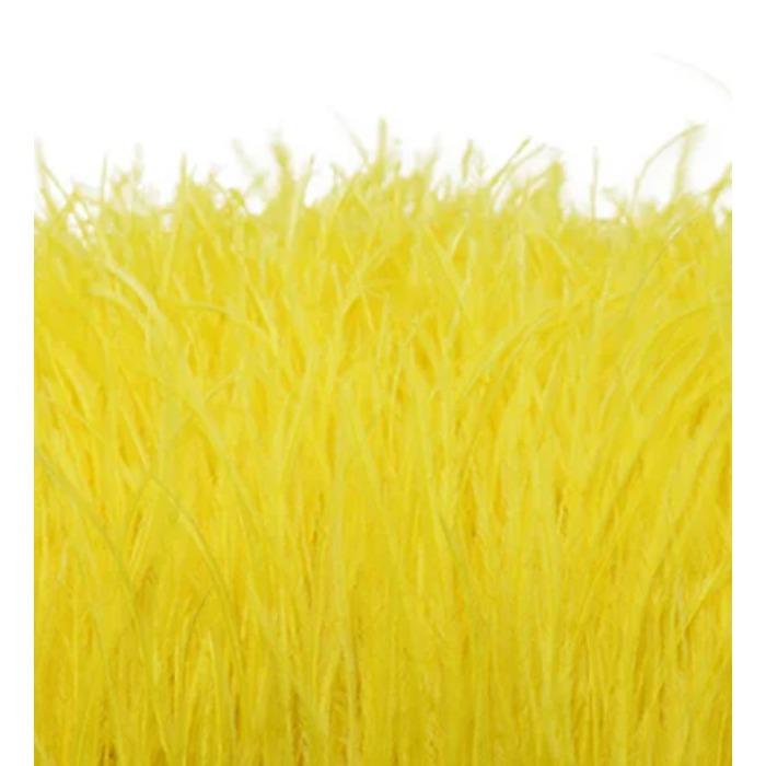 FeatherBeatiful 1meter Black Ostrich Feathers Trim Cloth Sideband Ostrich Feather Trims Clothing Wedding Feather Ribbon Sewing Decorati