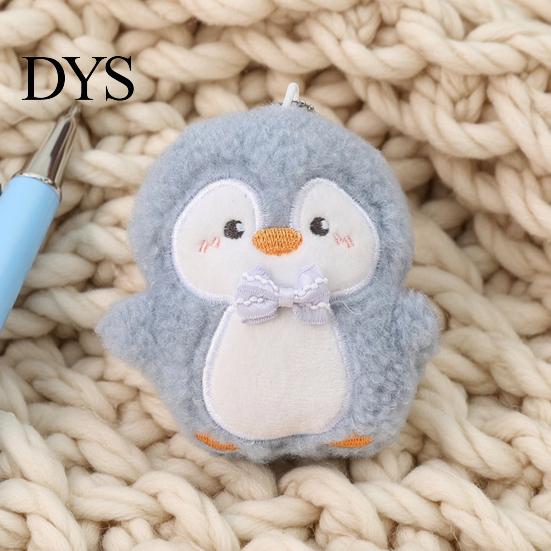 Animal Hanging Toy Penguin Plush with Ball Chain, Cartoon Keychain Portable Accessory Pendant, Stuffed Doll for Backpack Bag Charm