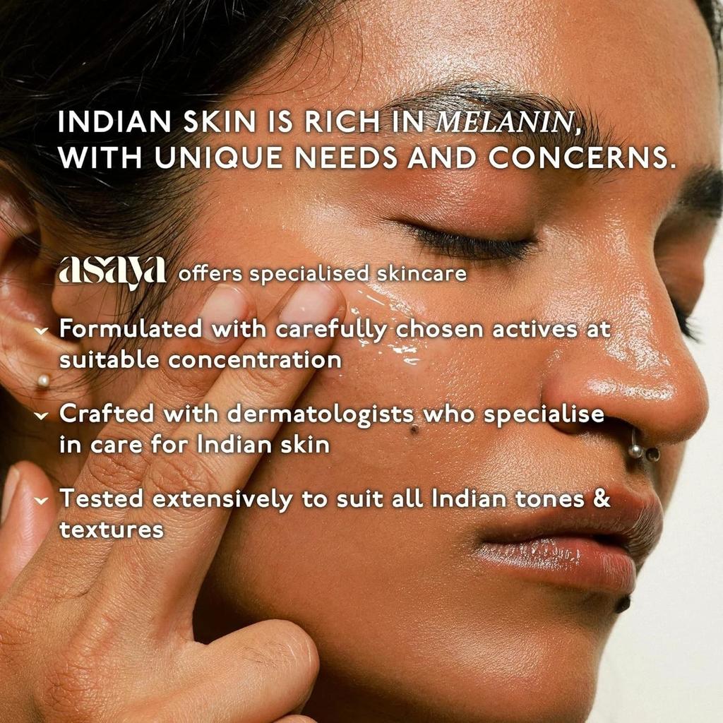 Asaya 15% Vitamin C Face Serum | Brightens Skin - 30ml