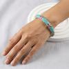 Colorful Flower Bangle Traditional Women's Hand Bracelet Vintage Cloisonne Bangle  Ladies
