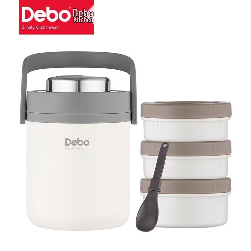 Debo Mira 3-Layer Insulated Leak-Proof Lunch Box