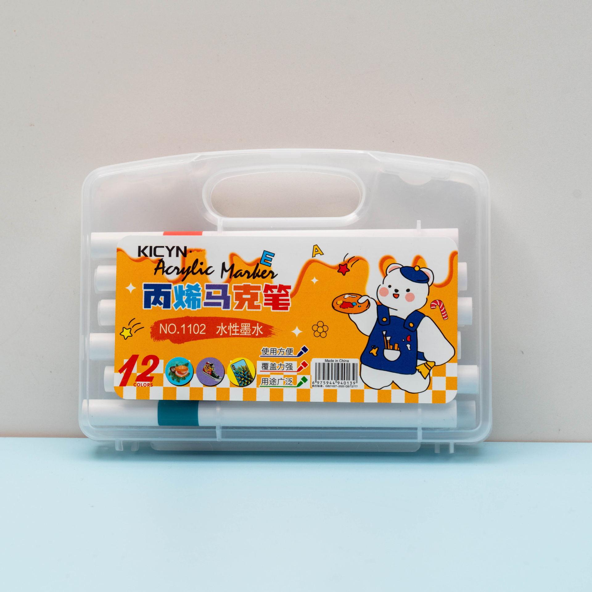 

Acrylic Marker Colorless Children S Primary School Students Colored Pens Kindergarten Stackable Color Water-Based Washable Painting Pens