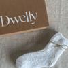 Dwelly Soft Sleep Socks White