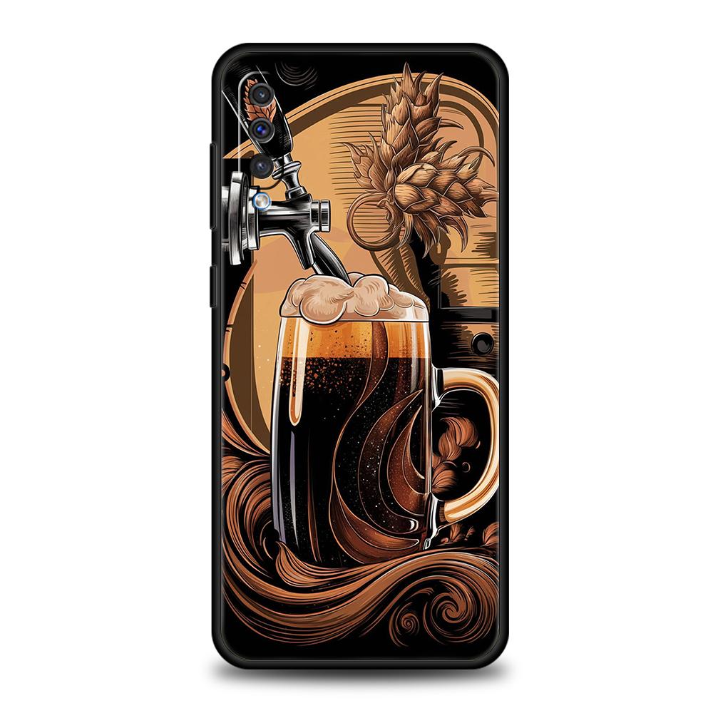

New Fun Beer Pattern Phone Case for Samsung Galaxy A56 A36 A26 A16 A06 A54 A34 A24 A12 A14 A20 A22 A52 5G Soft TPU Shell Fundas Samsung A54