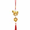 Red Gold Color Spring Festival Pendant with Tassel Good Luck Horse Year Pendant Year of The Horse Traditional