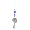 Evil Eye Pendant Coloured Glaze Alloy Exquisite Elegant Style Bring Good Luck Benediction Evil Eye Car Hanging Ornament