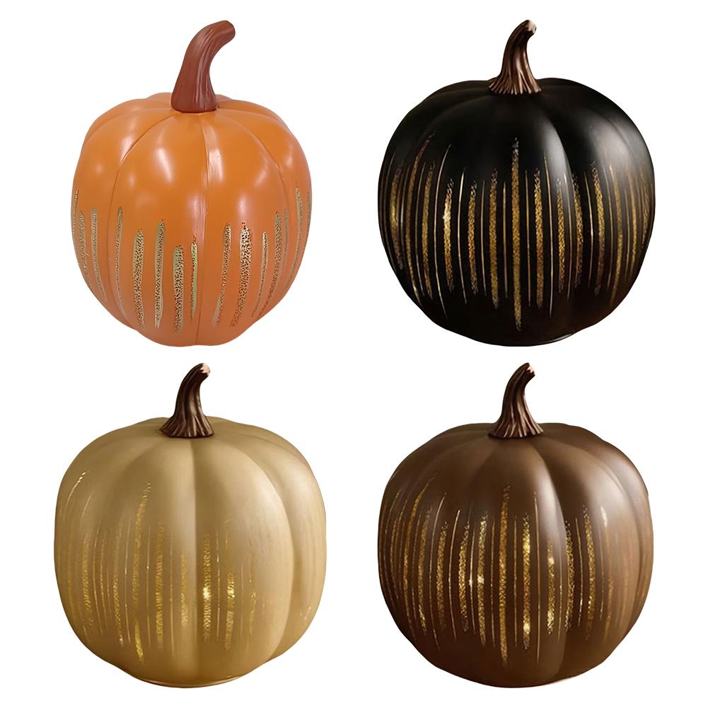 Starry Night Pumpkins Twinkle LED Light Pumpkins Timer Lighted Sparkling Starry Night Glass Pumpkin for Bedroom Hallway