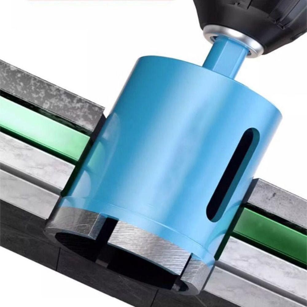 Quick Hole Punching Coated Drill Bit Blue Coating Core Drill Bit Hole Opener  Granite Drilling