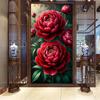 Red Peony Large Size Diamond Painting New Collection Colorful Flowers Diy Full Square Round Drill Rhinestone Embroidery Mosaic Cross Stitch Kits