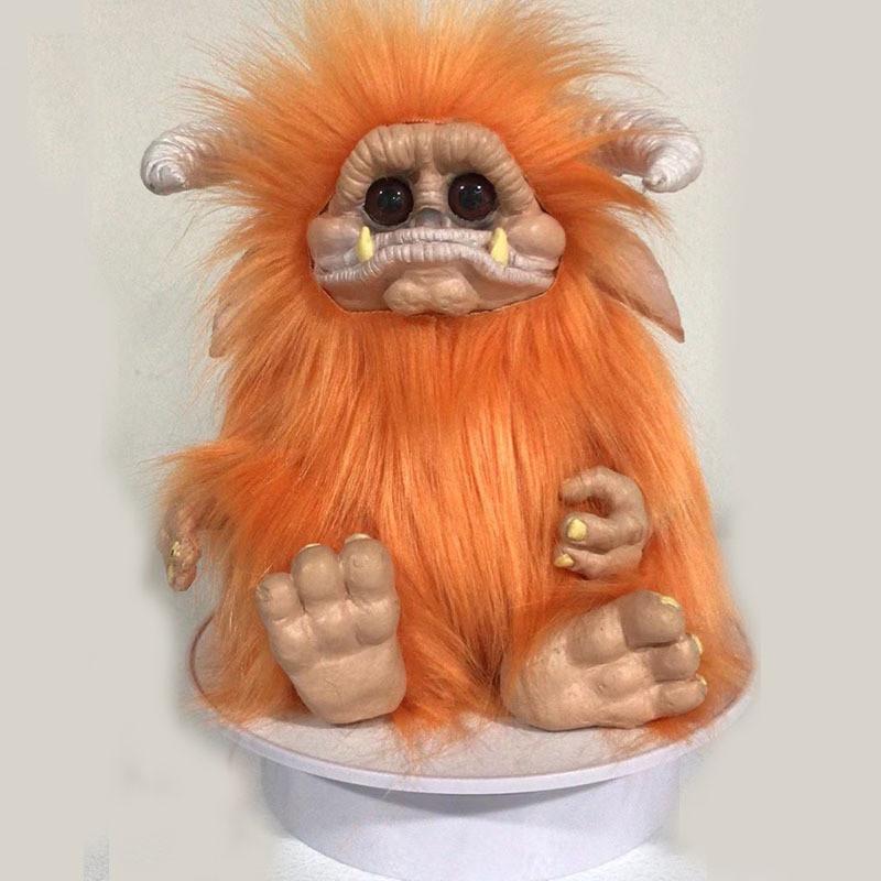 Labyrinth Ludo Animal Plush Large Mouth Creature Toy Halloween Horror Ornament