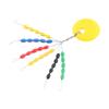 Accessories Float Stops Oval Rubber Float Multicolor Float Stopper Space Beans Fishing Line Plug Float Fish Buoy Fishing Bobber