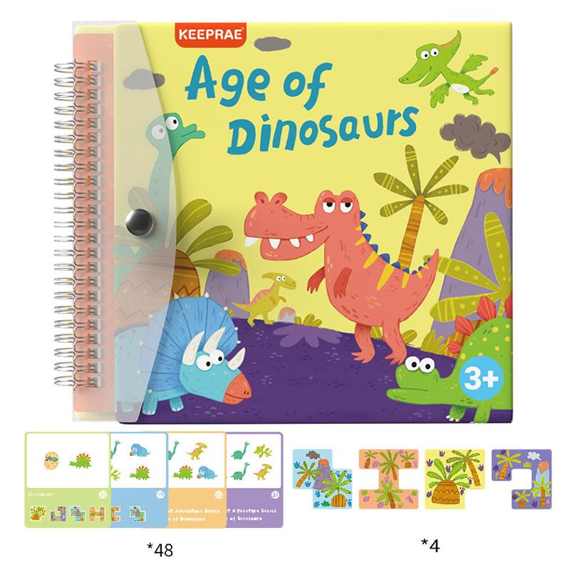 

Montessori Magnetic Logical Thinking Puzzles Toys Reasoning Matching Board Game Animal Jigsaw Educational Interactive Kids Toys
