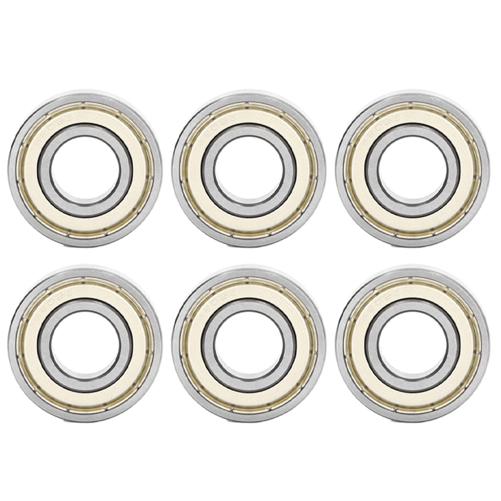 

10Pcs Ball Bearing 6202Z Deep Groove High Accuracy Radial Direction Miniature Roller Bearings for Reduction Gear