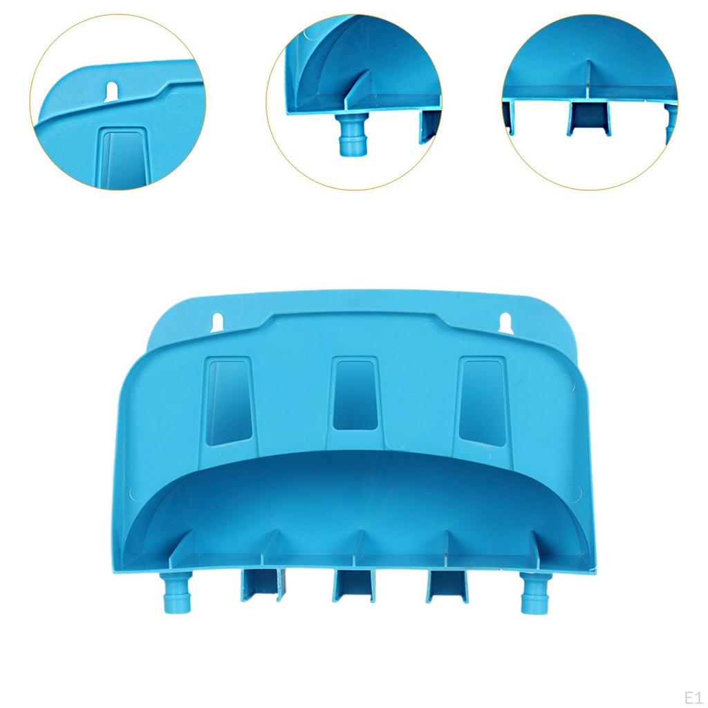 Garage Storage Garden Hose Bracket Organizer Indoor Outdoor Sturdy Rack