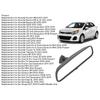 Inside Rear View Mirror 85101 3X100 Inner Rear View Mirror Replacement for Hyundai Accent Sonata Tucson Kia Forte Rio Interior Mirrors6