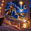 LED Plug Play Projector Night Light Replaceable Scenes Films Projection Lamp for Kids Nursery Gift