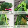 Plush T-Rex Backpack for Kids Dinosaur Bag for Kids with Adjustable Straps & Zipper Dino Costume Accessories for Boys Girls