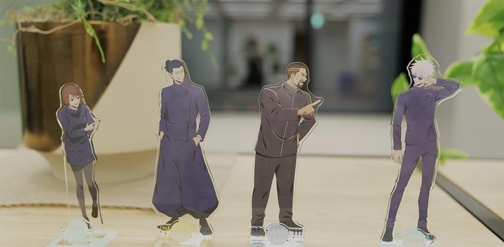 Gojo Satoru Acrylic Stand Jujutsu Kaisen Kaijutsu Ball/Ball Fold Jump Festa 2024 Limited Official Merchandise