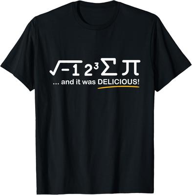 I Ate Some Pi  Funny Pi Day  Math Lover Gift TShirt Mens Crew Neck Cotton Tee