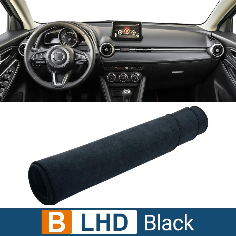 For Mazda 2 DJ DL 2015 2016 2017 2018      Car Dashboard Cover Sun Shade Non-slip Mat Interior Accessories