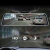 10'' Touch Screen 720P/1080P Car DVR Dash Camera Dual Lens Auto Camera Video Recorder Rearview Mirror with 720P Backup Camera