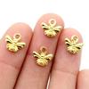 30pcs Charms bee 10x11mm Tibetan Silver Plated Bronze Gold Plated Pendants Antique Jewelry Making DIY Handmade Craft