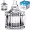 Glass Sugar Bowl Sugar Bowl Container for Sugar Small 80ml EXCELLENT HOUSEWARE 139430