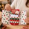 Weihnachts-Überraschungsparty Faltkarten-Album für Feiertagskarten
