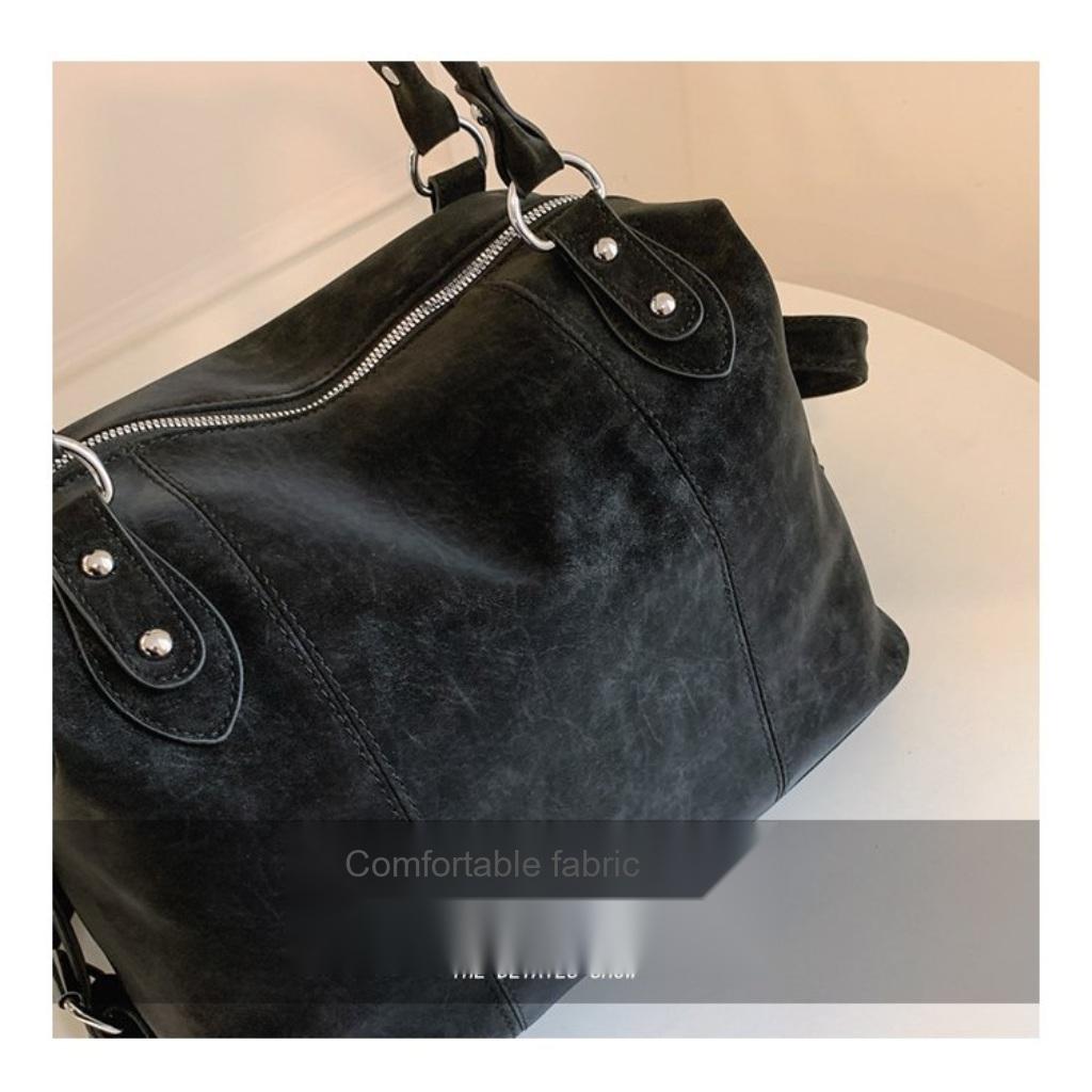 Xeie Thuk Handbag Unisex Large Capacity Multi Pocket Daily Casual