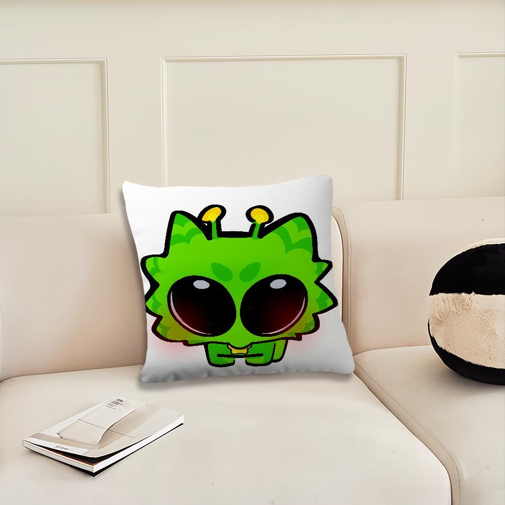 Vtipné Nové Regretevator Gnarpy Brože povlak na polštář Kryt na polštář Dekorace Místnost Domov Pohovka obývací Kancelář Auto Severská jednoduchost