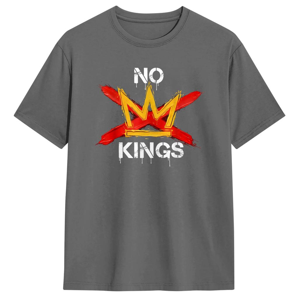 No King Retro Vintage T Shirt Summer 100 Cotton TShirts For Unisex Harajuku Print Tee Shirt Short Sleeve Awesome Top Tees