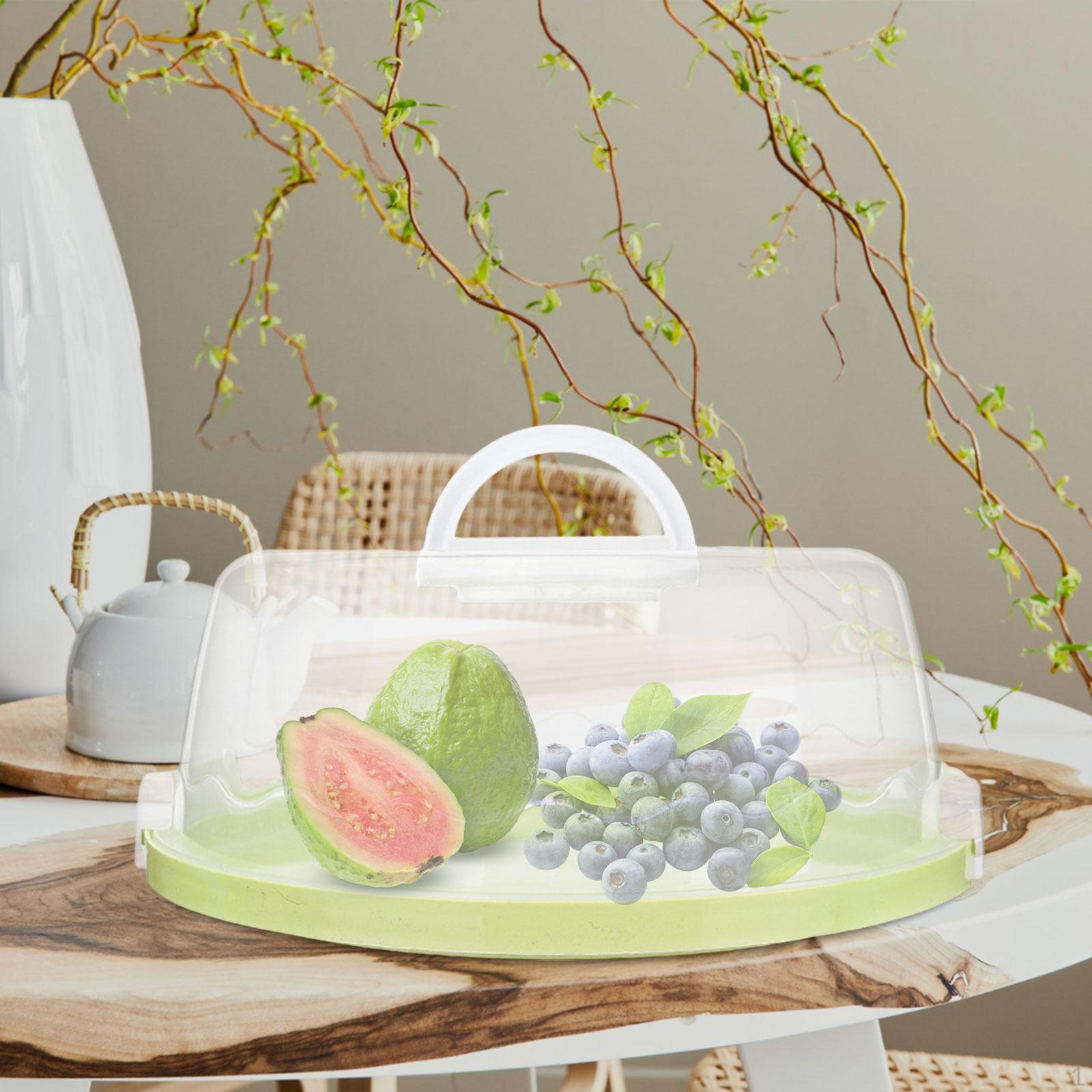 

Держатель для торта, держатель для пончиков, подставка для кексов, контейнер для кемпингового печенья Round