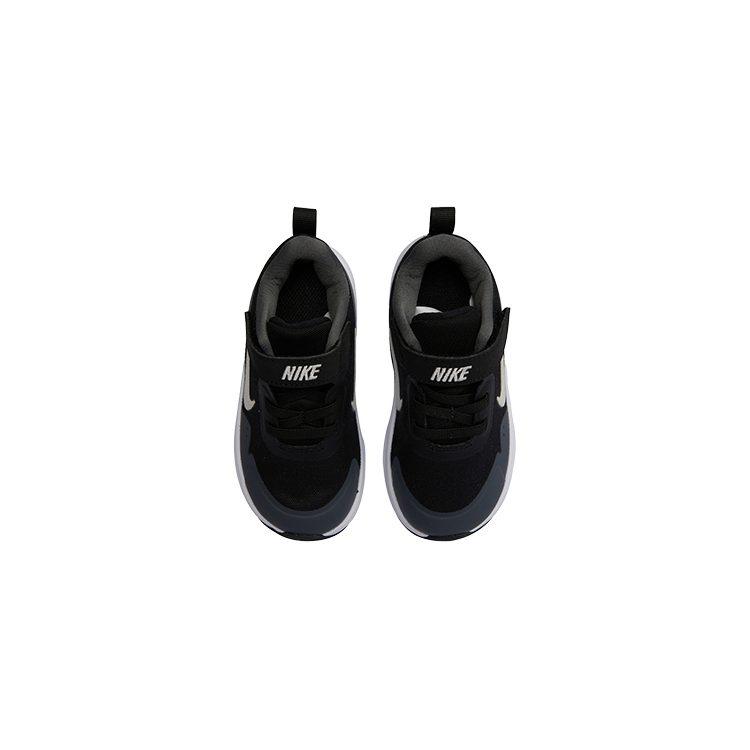 Nike Wearallday Abrasion Resistant Low top Running Shoes Black Gray White Infant And Toddler CJ3818-011