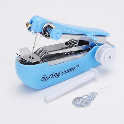 Random Color Mini Sewing Machines Needlework Hand-Held Clothes Sewing Tools