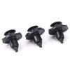 50X 8Mm Auto Car Bumper Fender Retainer Push Black Plastic Fixed Clips Fasteners